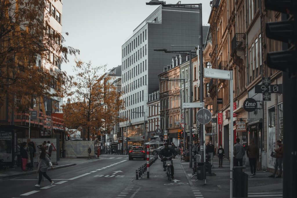 People Walking on the Street