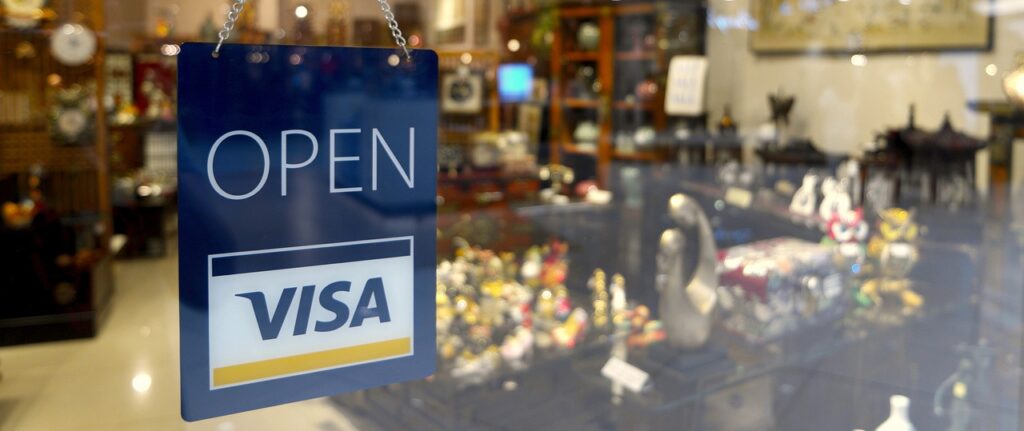 open sign, visa sign, open